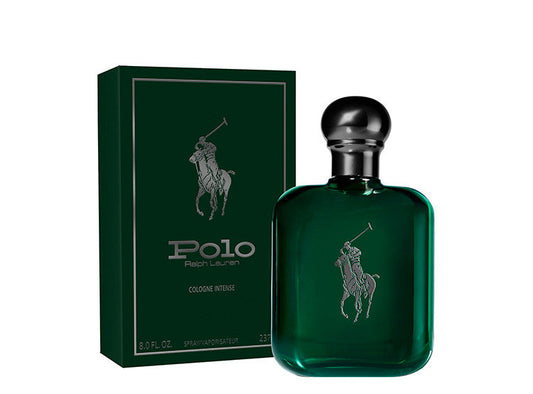 Botella vintage de Polo Green Intense EDC con notas de bergamota y cuero | Ralph Lauren Chile